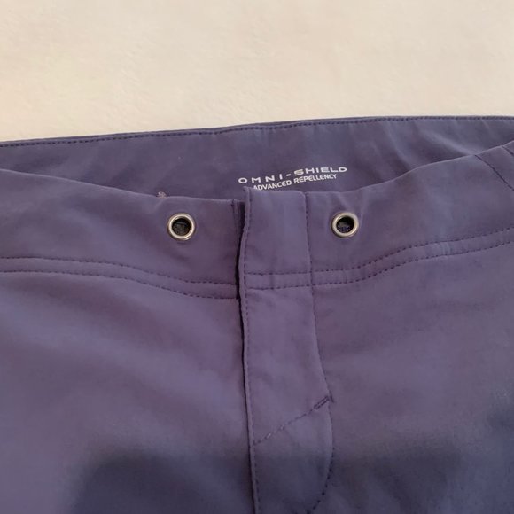 Columbia Omni-Shield Blue Shorts Size 6 - Picture 4 of 13